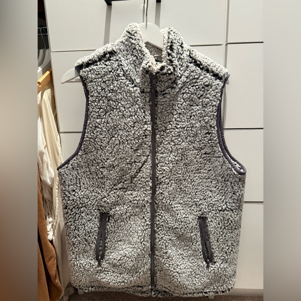Grey Sherpa Vest